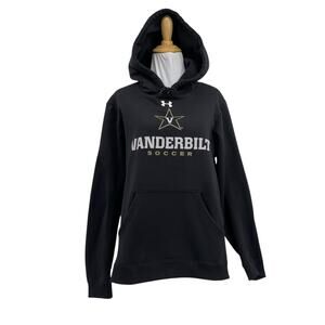 Vanderbilt Commodores Soccer Hoodie Womens M Medium Black Fleece Under Armour